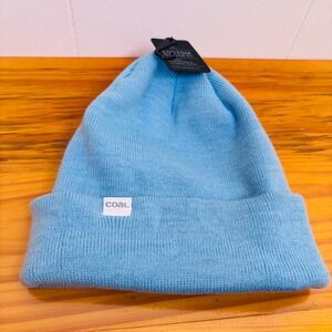 Coal Snowbird Beanie -‎ Custom Headwear - Cuffed Knit Hat - One Size Light Blue